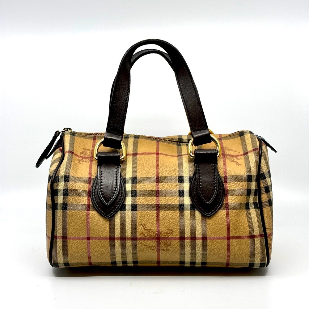 BLACK FRIDAY $149
Burberry Bowling Bag w/ Iconic Check Patter